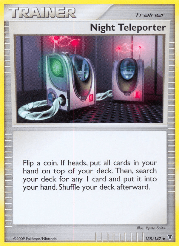 Night Teleporter Pokémon card