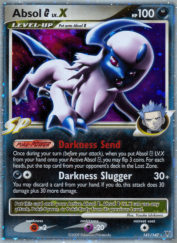 Absol G LV.X — Rare Holo LV.X