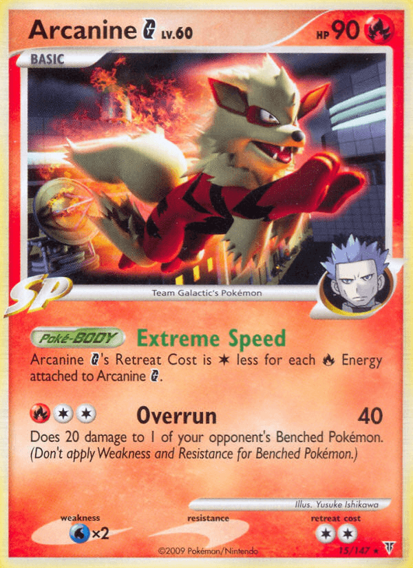 Arcanine G from Supreme Victors