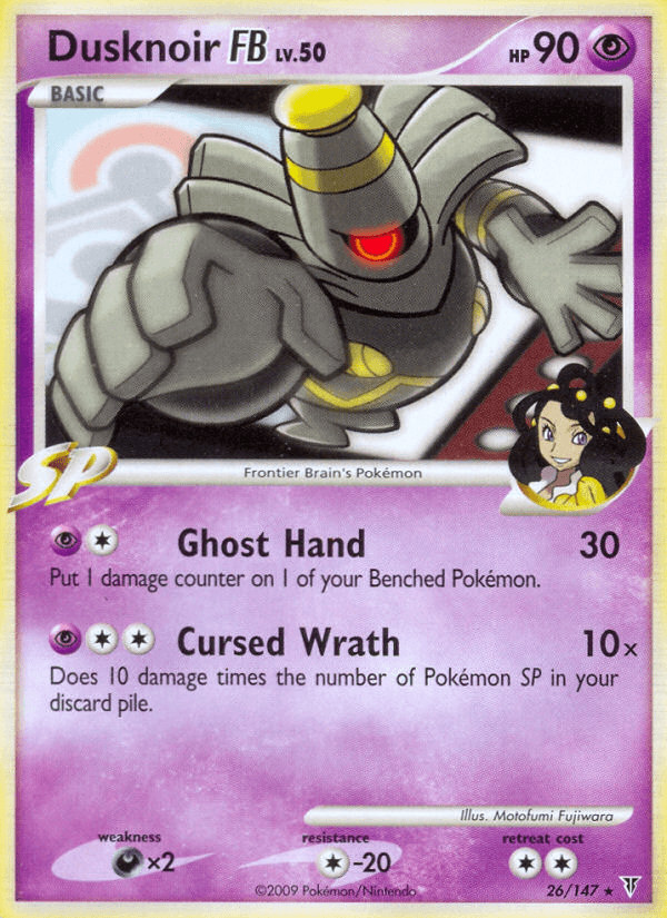 Dusknoir FB Pokémon card