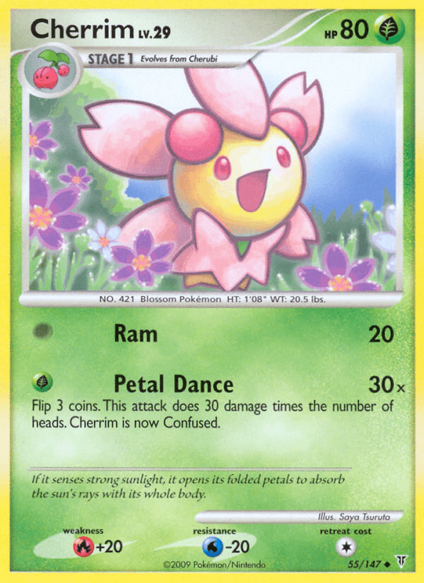 Cherrim Pokémon card