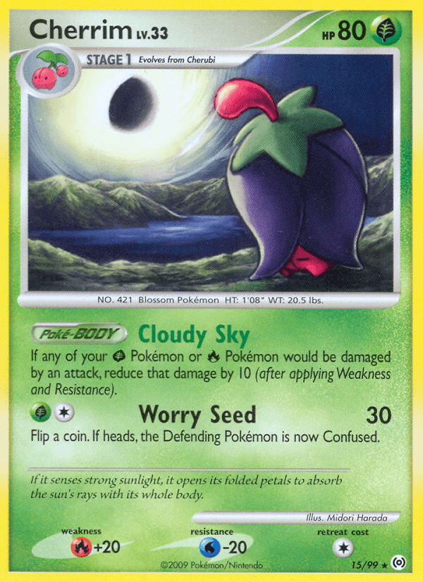Cherrim Pokémon card