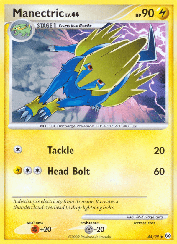Manectric Pokémon card