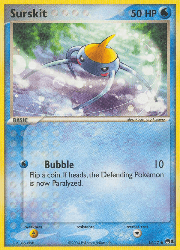 Surskit Pokémon card