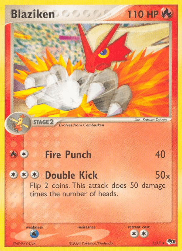 Blaziken from POP Series 1