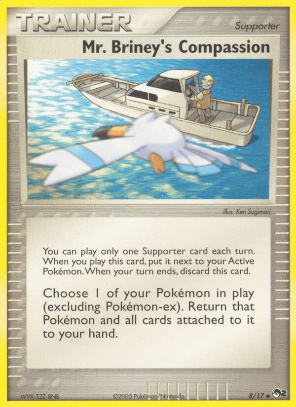 Mr. Briney's Compassion Pokémon card