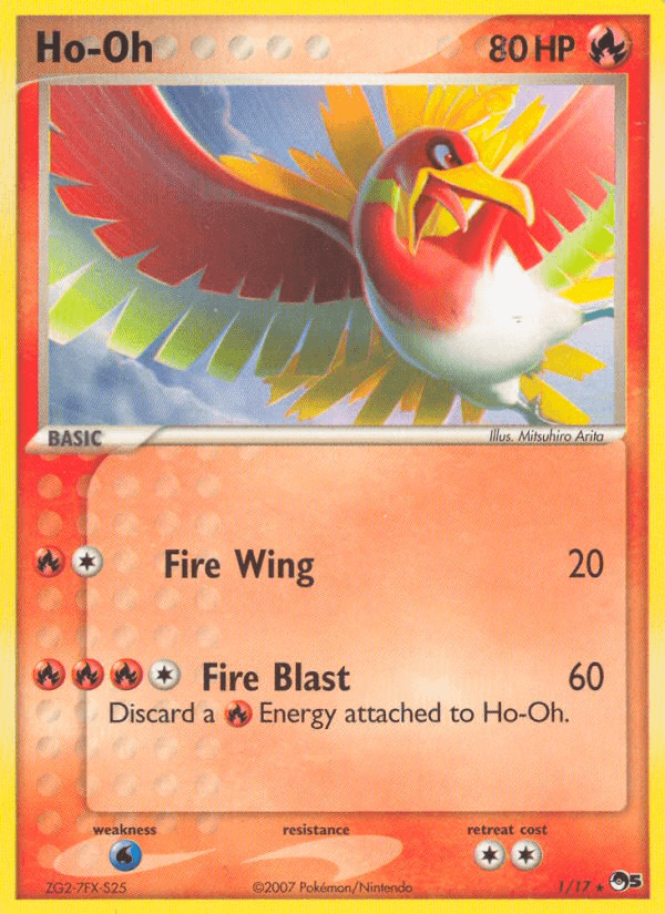 Ho-Oh from POP Series 5