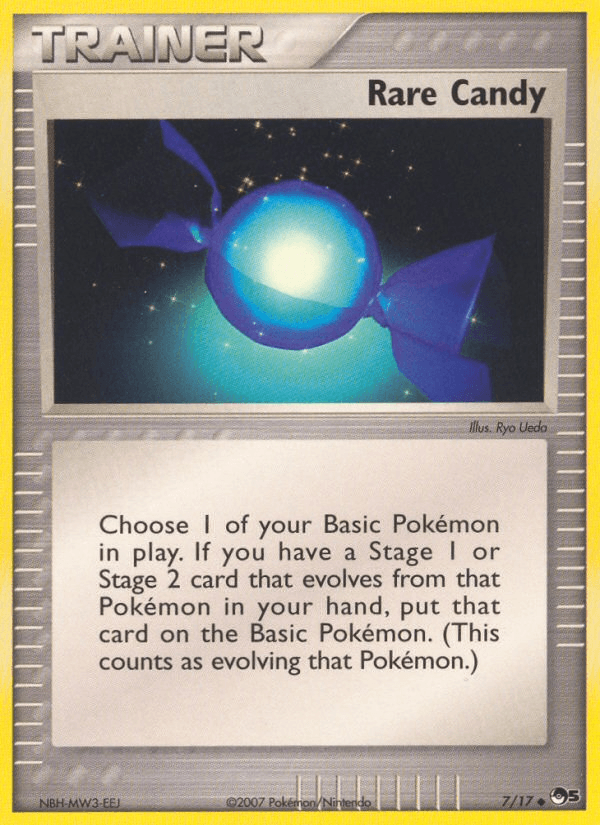 Rare Candy Pokémon card