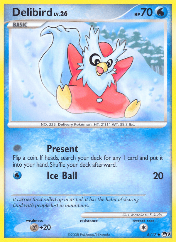 Delibird Pokémon card
