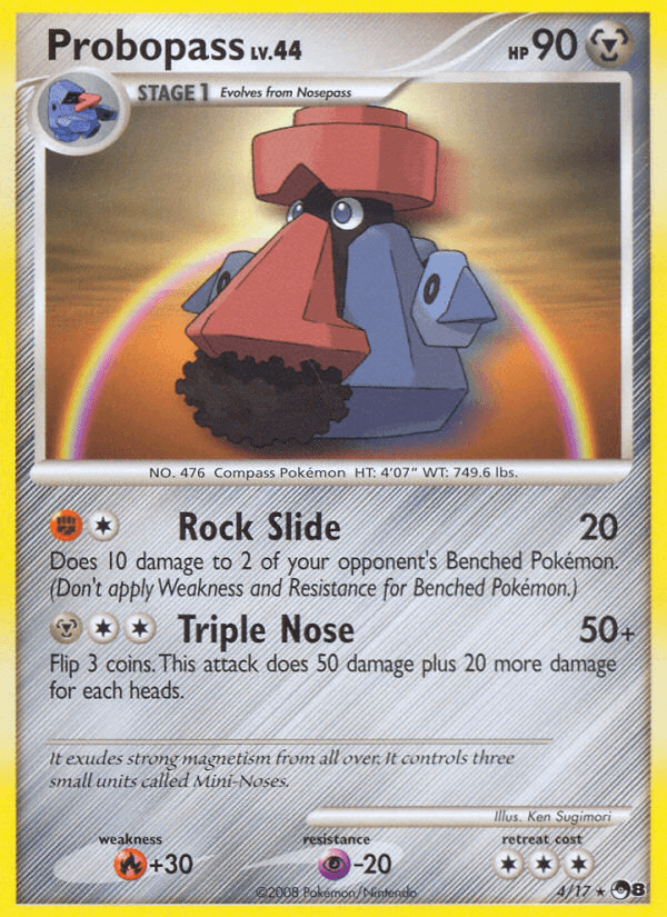 Probopass Pokémon card