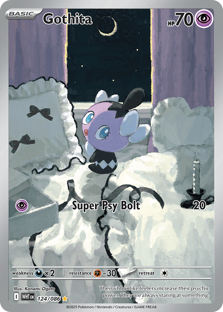 Gothita Pokémon card