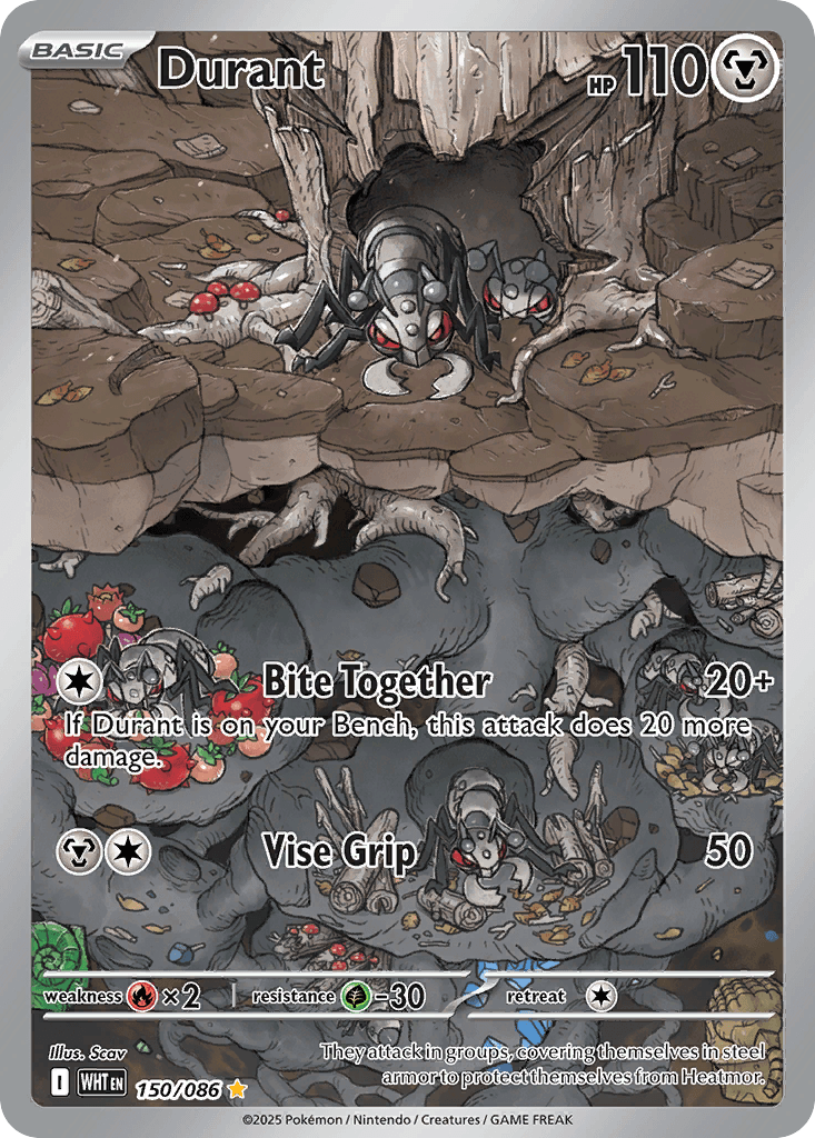 Durant Pokémon card