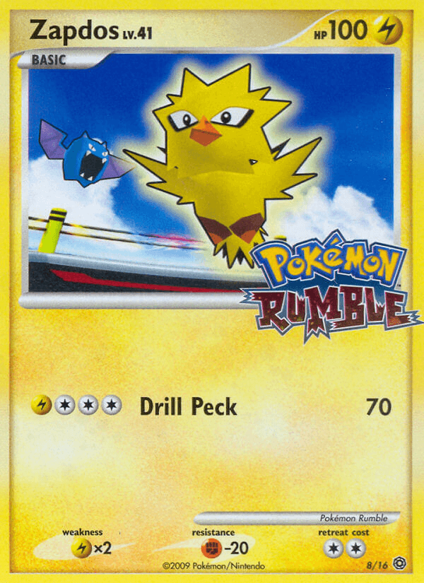 Zapdos Pokémon card