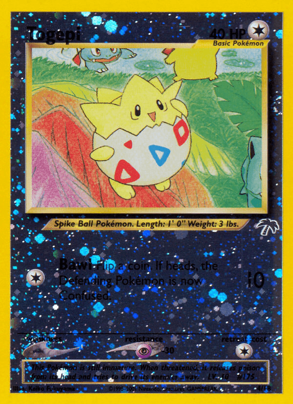 Togepi Pokémon card