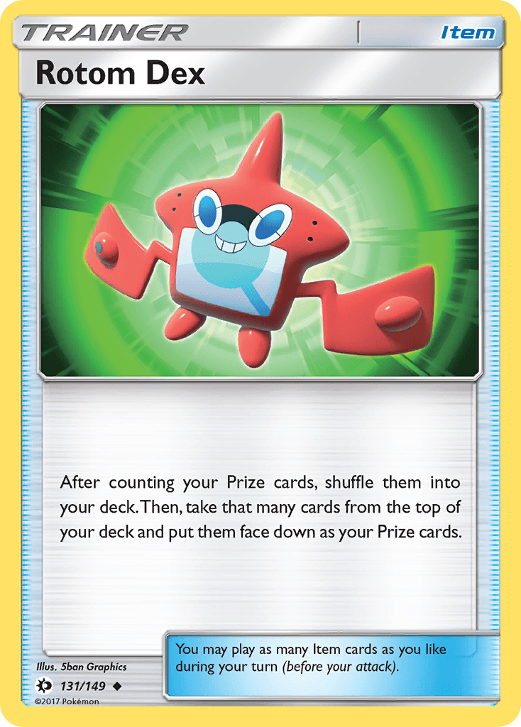 Rotom Dex Pokémon card