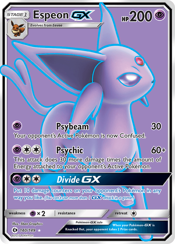 Espeon-GX from Sun & Moon