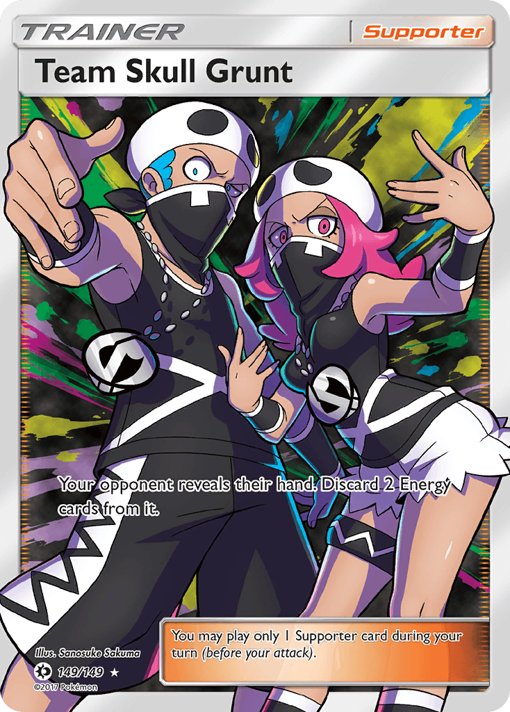 Team Skull Grunt Pokémon card