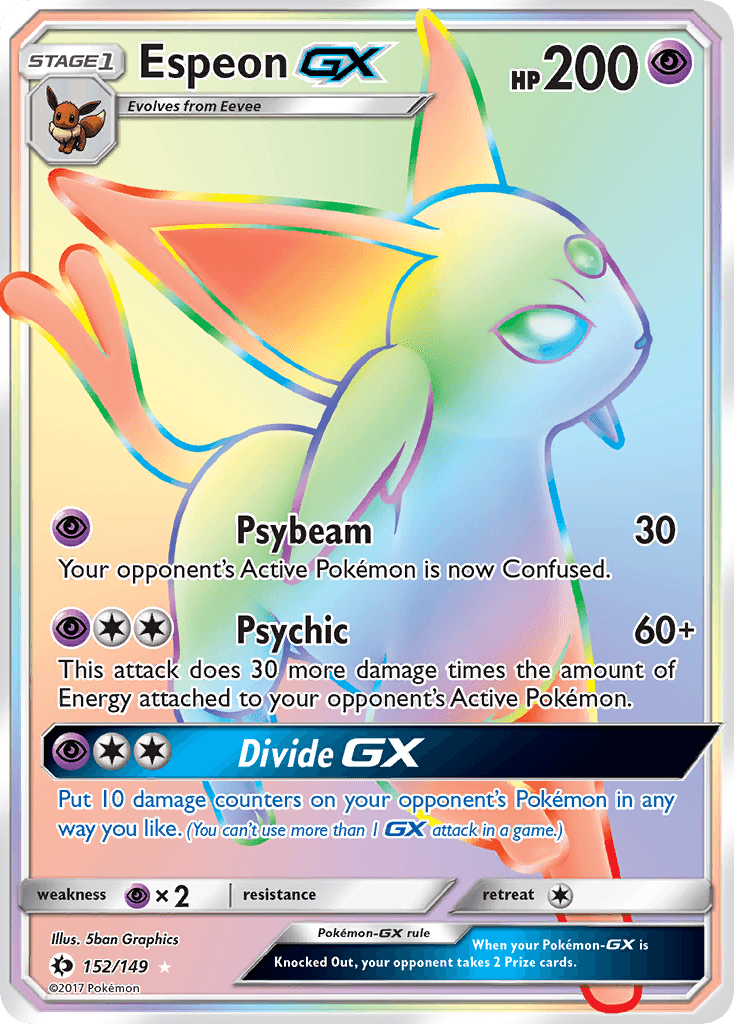Espeon-GX from Sun & Moon