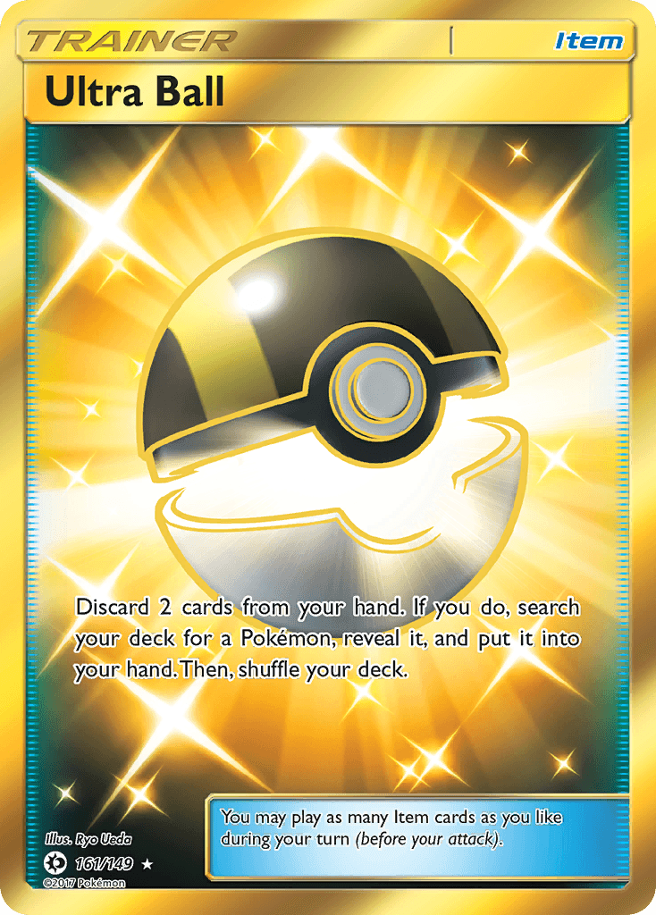 Ultra Ball Pokémon card