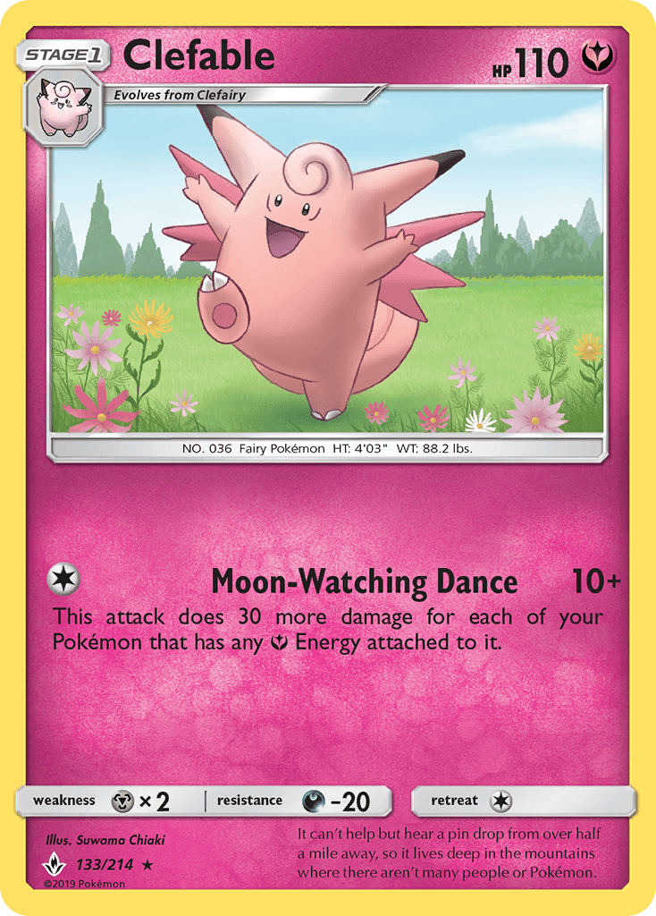 Clefable — Fairy type