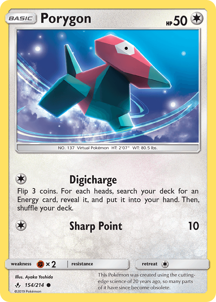 Porygon Pokémon card