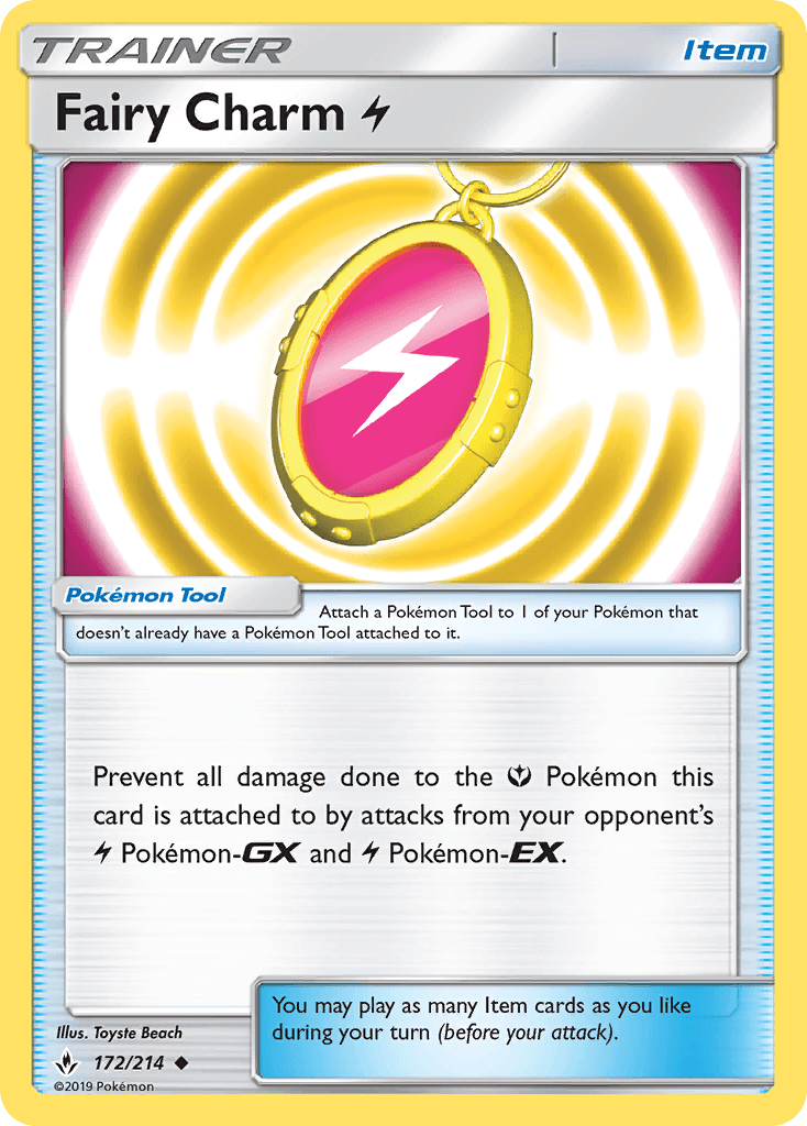 Fairy Charm Lightning Pokémon card