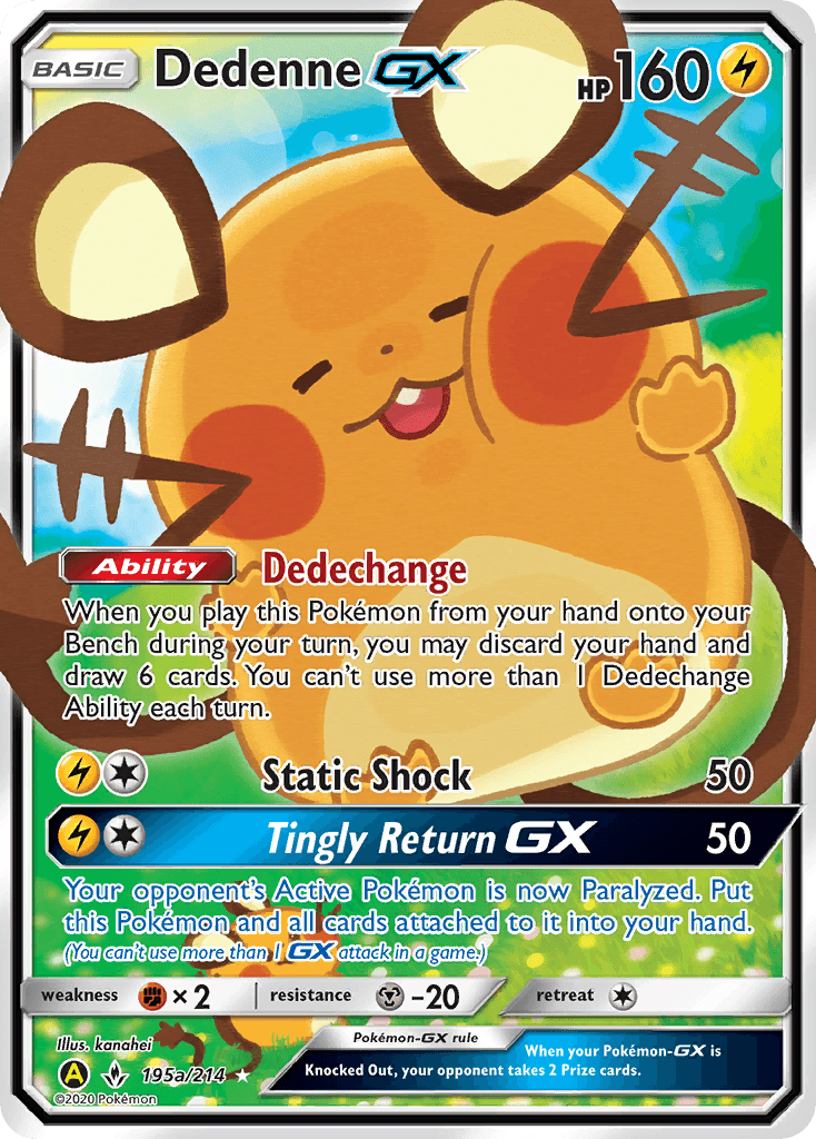 Dedenne-GX Pokémon card