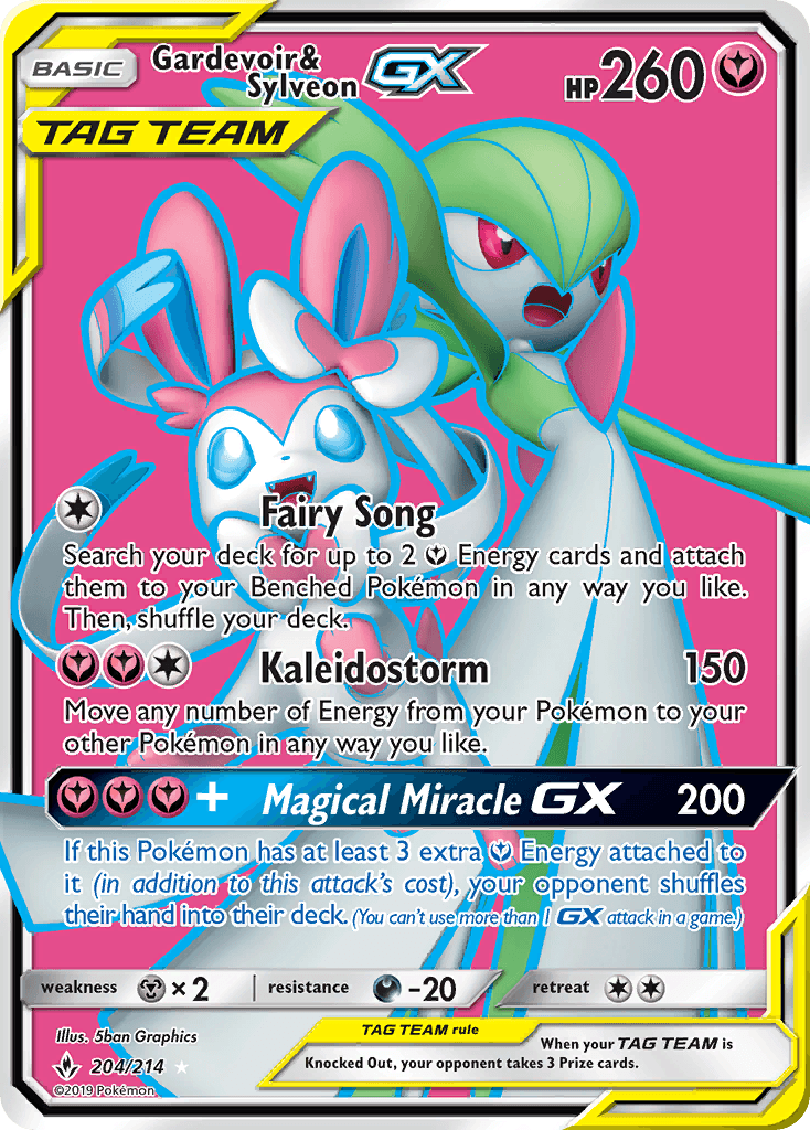 Gardevoir & Sylveon-GX — Fairy type
