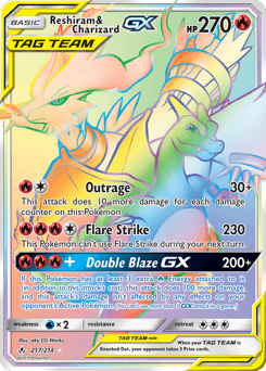 Reshiram & Charizard-GX