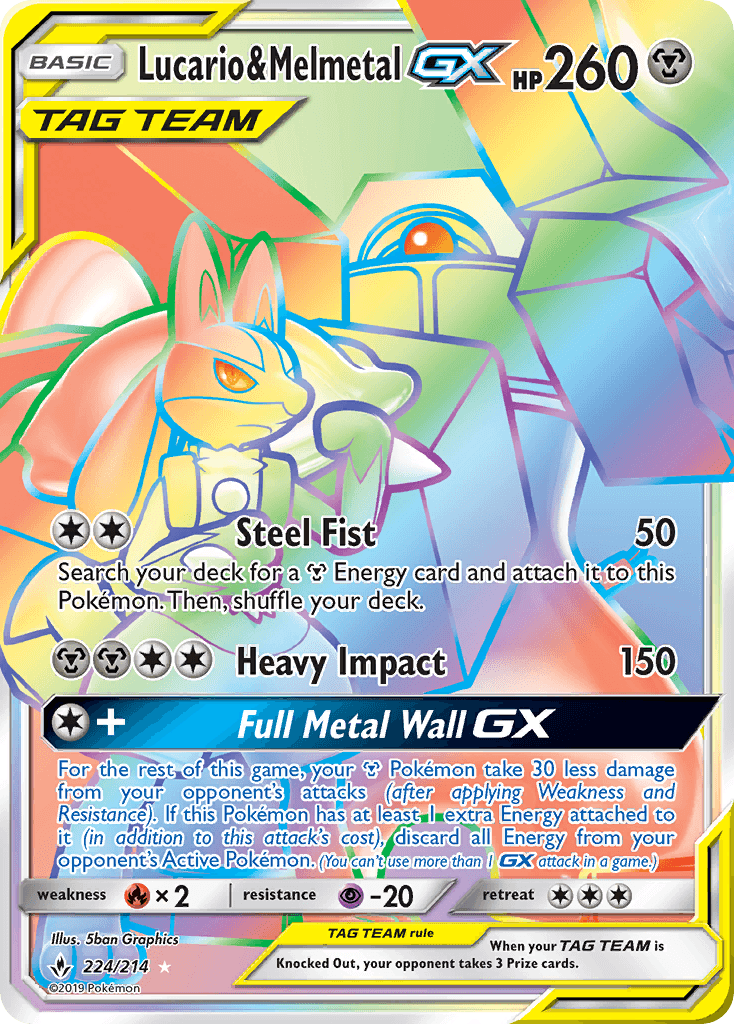 Lucario & Melmetal-GX — Gen 7