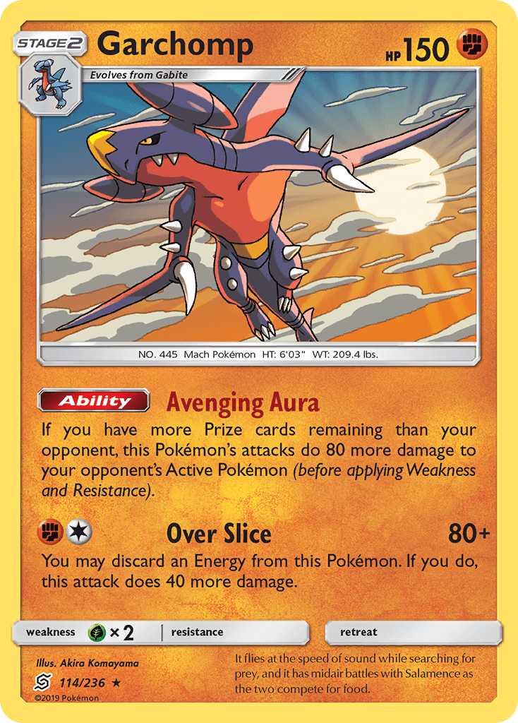 Garchomp Pokémon card