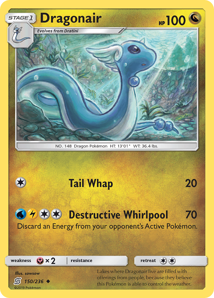 Dragonair Pokémon card