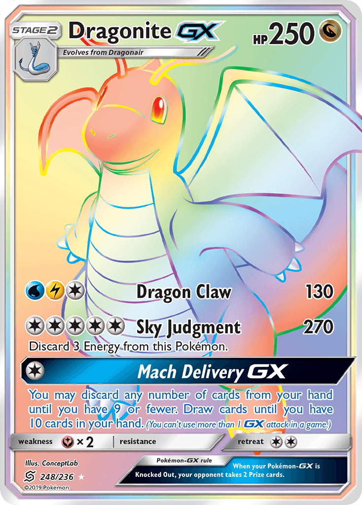 Dragonite-GX — Rare Rainbow