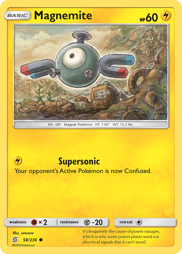 Magnemite Pokémon card