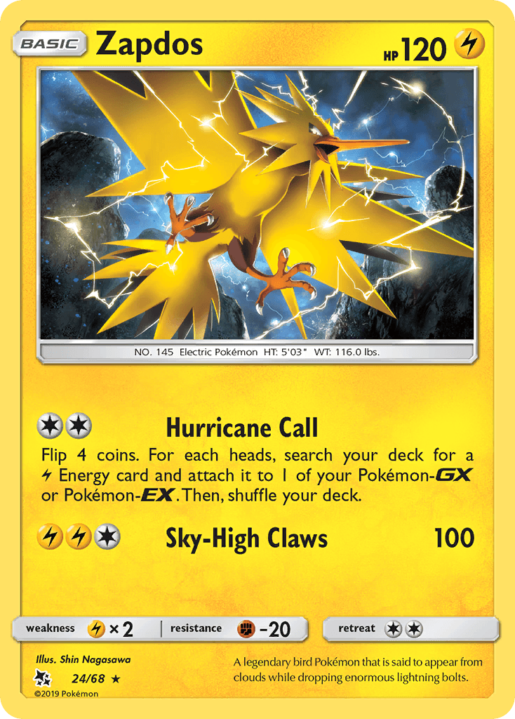 Zapdos Pokémon card