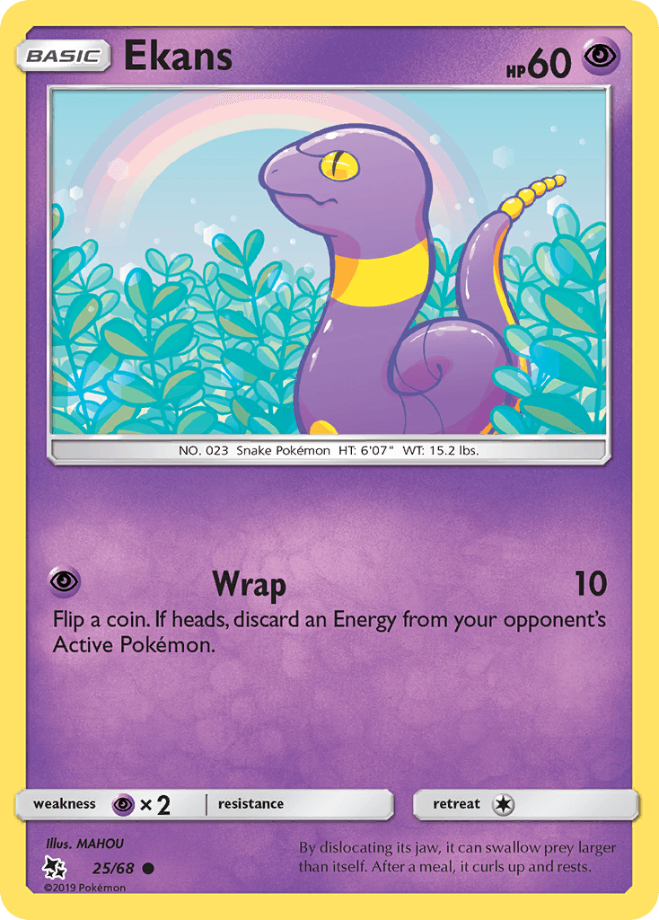 Ekans Pokémon card
