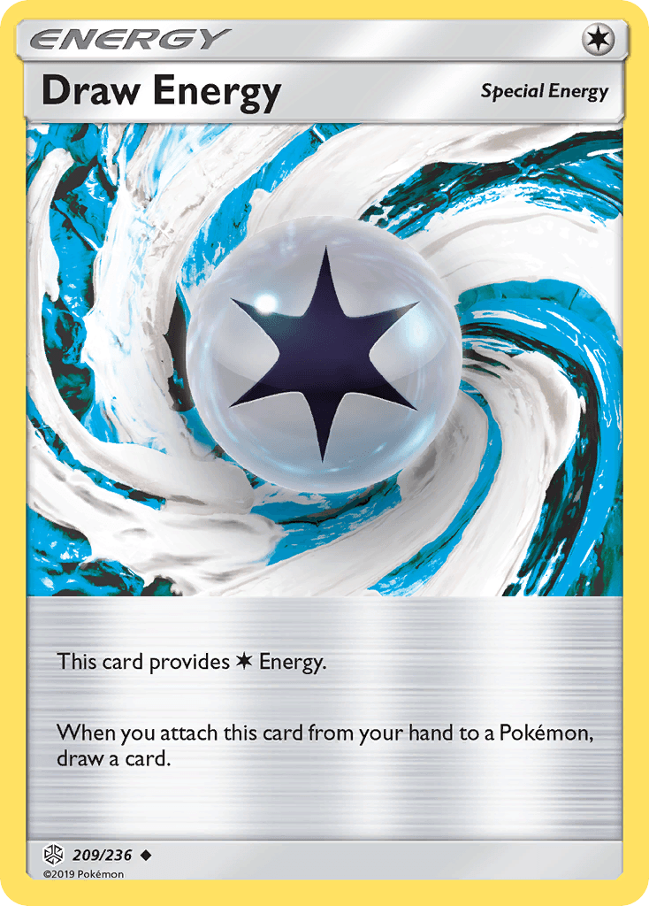 Draw Energy Pokémon card