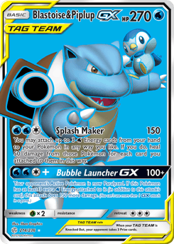 Blastoise & Piplup-GX