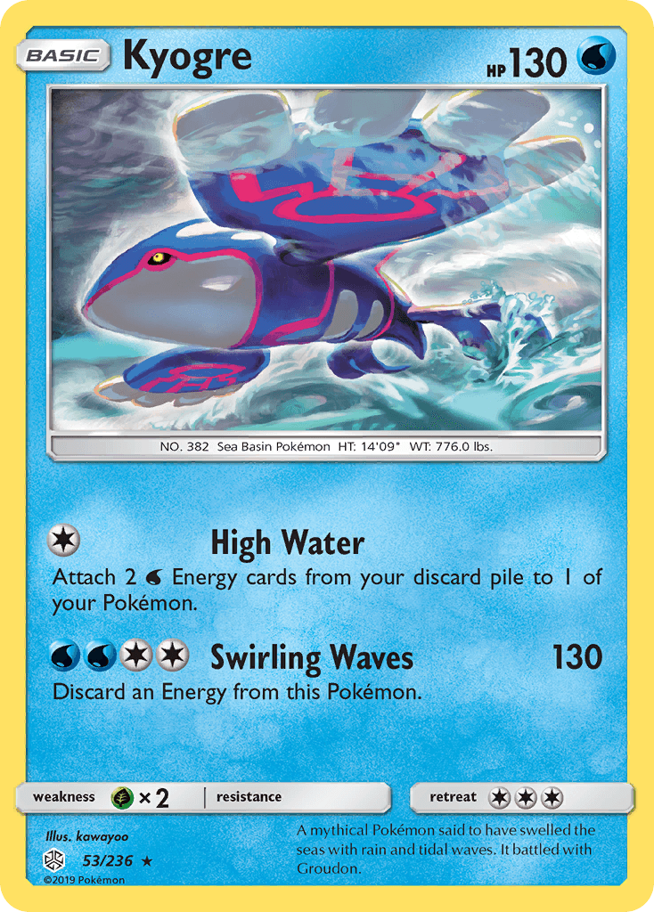 Kyogre from Cosmic Eclipse