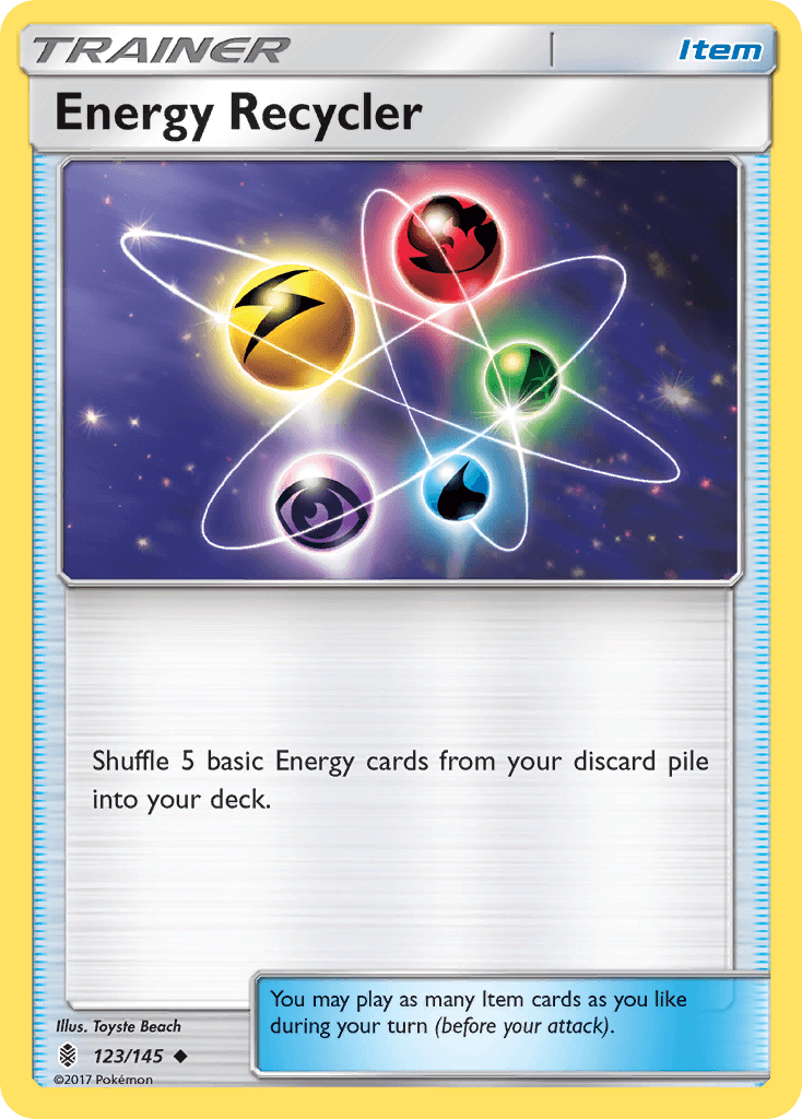 Energy Recycler Pokémon card