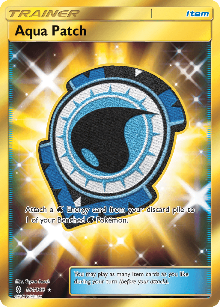 Aqua Patch Pokémon card