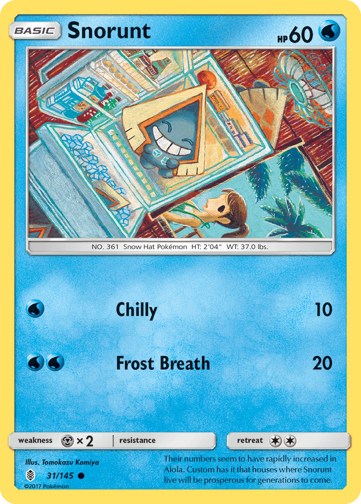 Snorunt Pokémon card