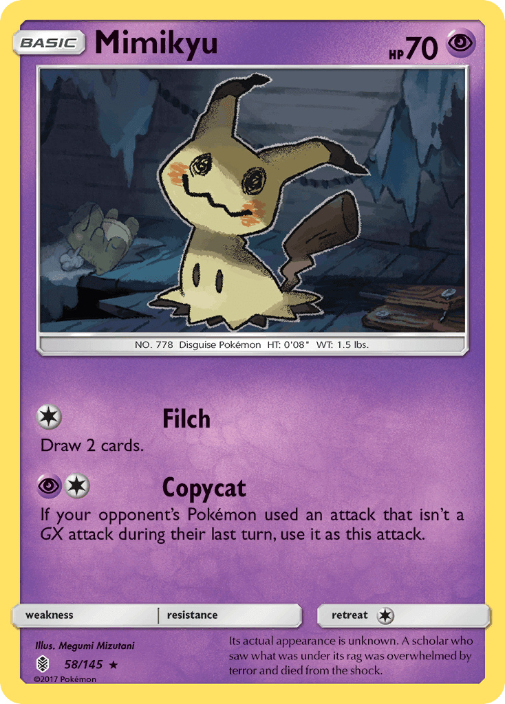 Mimikyu from Guardians Rising