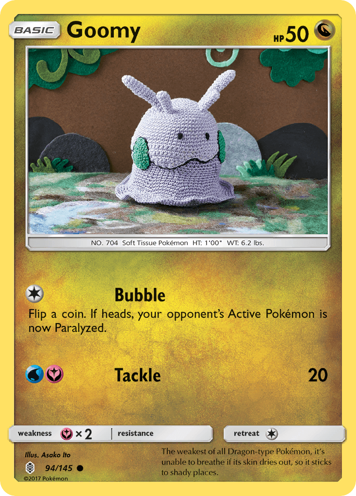 Goomy Pokémon card