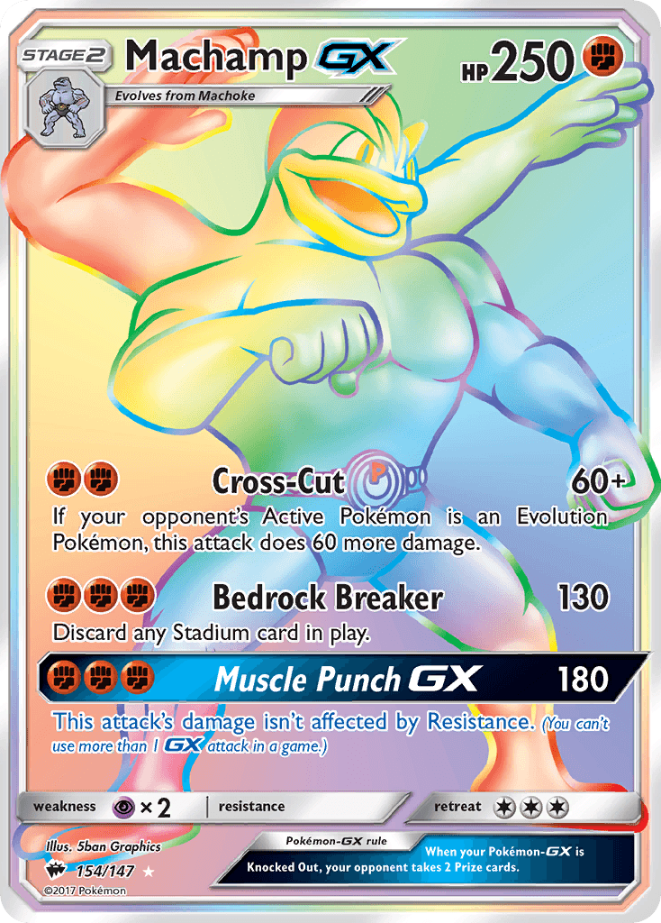 Machamp-GX from Burning Shadows