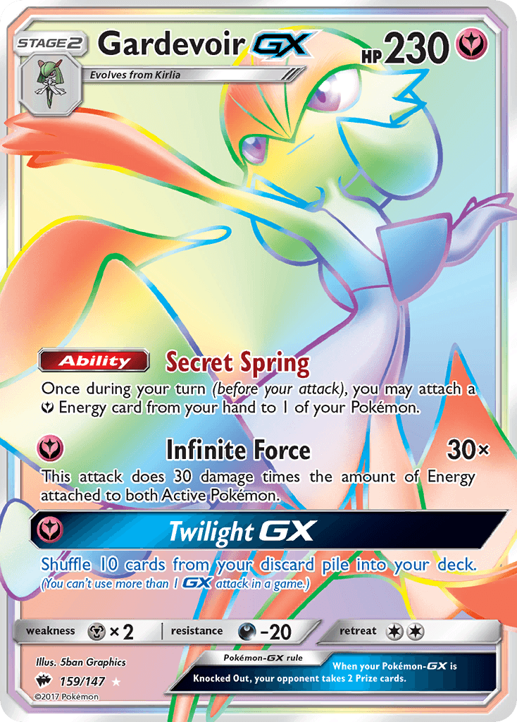 Gardevoir-GX from Burning Shadows