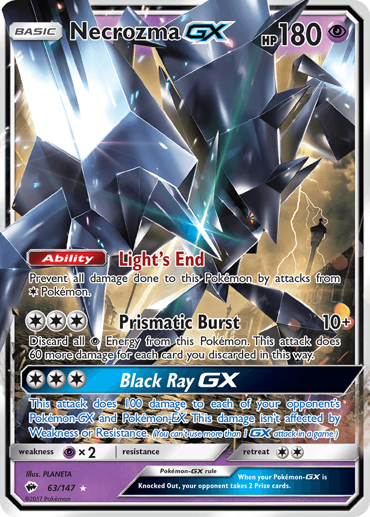 Necrozma-GX Pokémon card