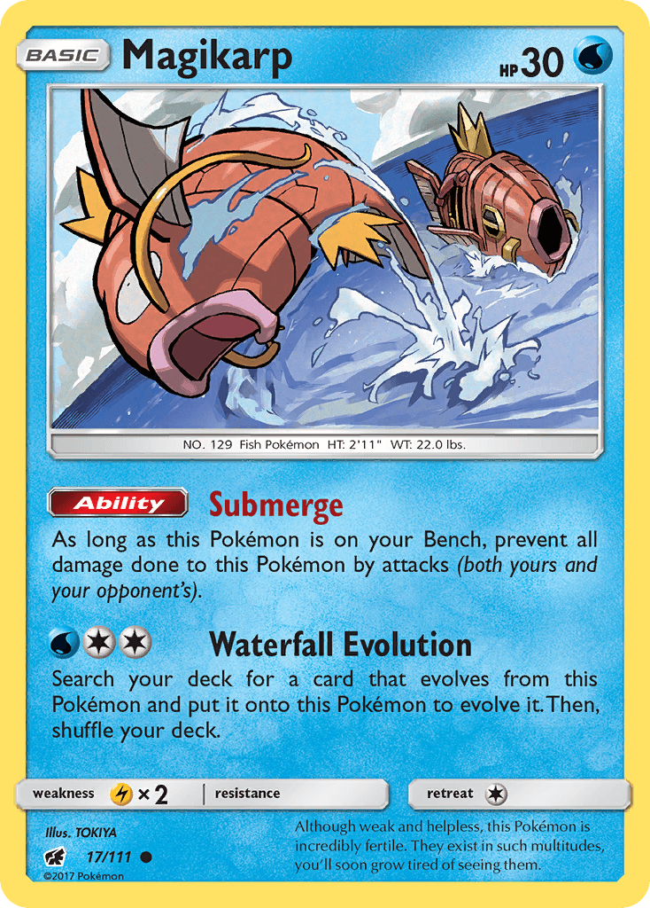 Magikarp Pokémon card