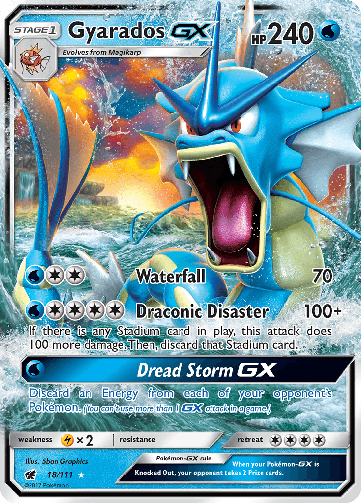Gyarados-GX from Crimson Invasion
