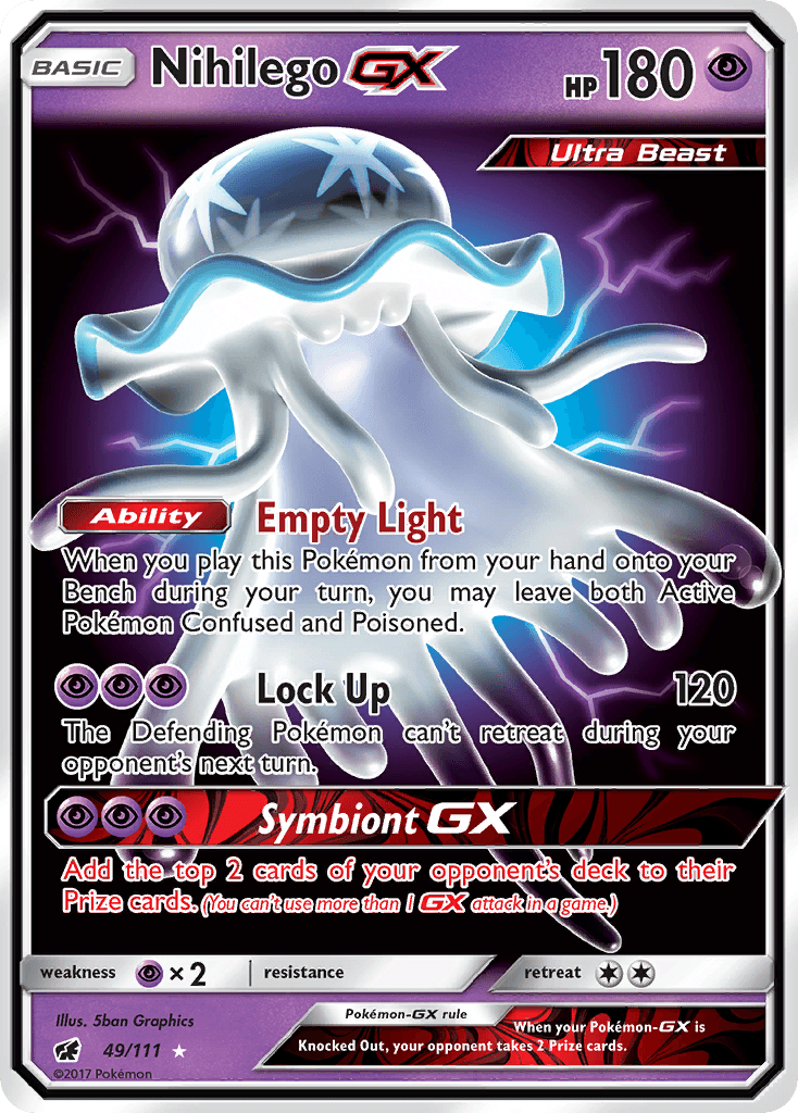 Nihilego-GX — Rare Holo GX